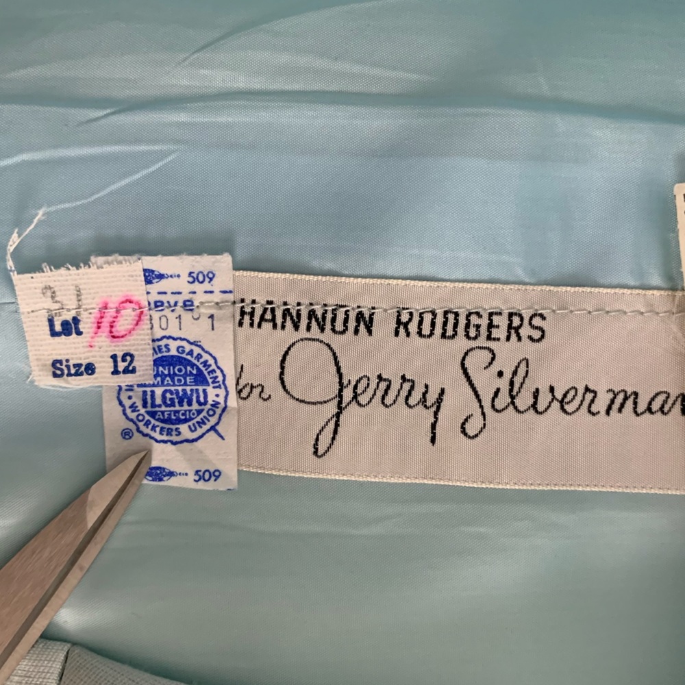 Vintage 60s Shannon Rodgers Jerry Silverman Pocket Shift Collar Mod Unio… - Picture 3 of 12